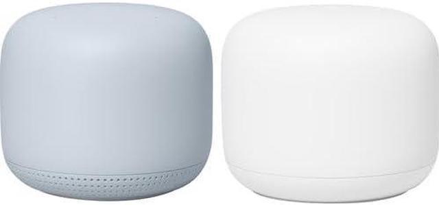 Main image of Google WiFi Mesh Router System for Home, Office - 2 Pack - Whole Home Coverage, Dual-Band, Parental Controls, Simple Setup