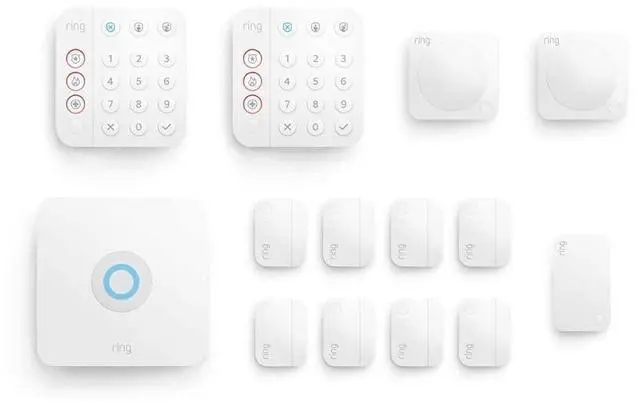 Alt view image 2 of 5 - Ring Alarm 14-Piece Kit - home security system with 30-day free Ring Home subscription