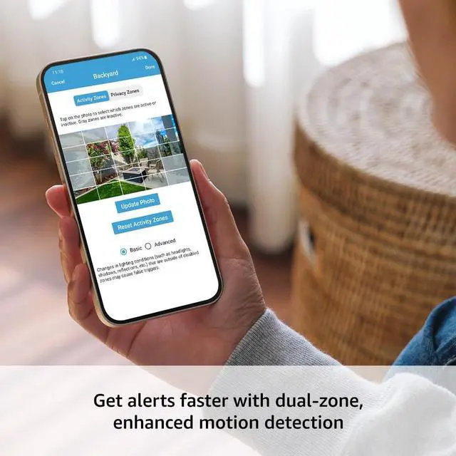 Alt view image 5 of 6 - Blink Outdoor 4 + Sync Module XR  Wire-free smart security camera, two-year battery, go up to 400 feet from your home with extended range  2 camera system