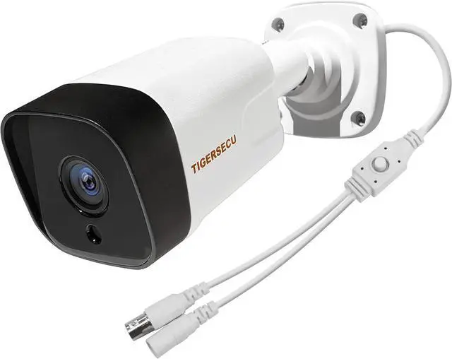 Main image of TIGERSECU 5MP Metal Long Range Security Camera for DVR, Weatherproof for Indoor/Outdoor Use, Hybrid 4-in-1 with OSD Switch, for TVI, CVI, AHD, CVBS DVR (Power Supply and Coaxial Cable Sold Separately)
