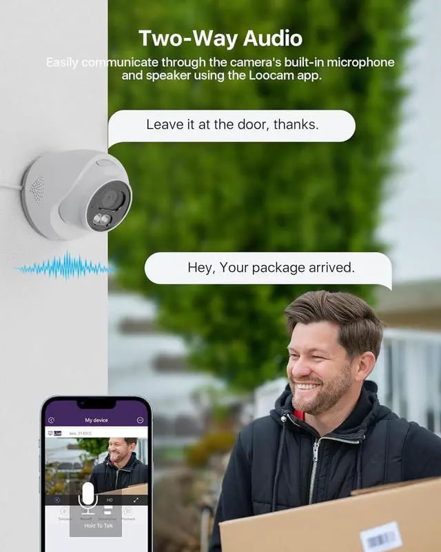 Alt view image 3 of 7 - PoE Security Camera System 8CH 5MP NVR, 8Pcs 4MP Dome IP Cameras Wired Surveillance Camara System, AI Motion Human Detection, Two-Way Audio, 2TB HDD for 24/7 Record Outdoor Indoor, App Remote