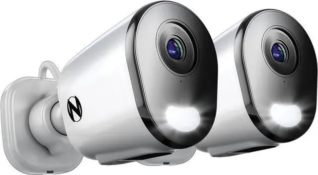 Main image of Night Owl Plug-in Wireless 4K HD Indoor/Outdoor Deterrence Camera with 2-Way Audio (2 Camera)