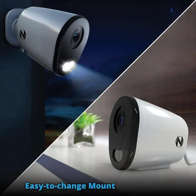 Alt view image 6 of 7 - Night Owl 8 Channel Wi-Fi Video Home Security Hub with (4) Plug-in Wi-Fi 4K HD Indoor/Outdoor Spotlight Cameras with 2-Way Audio and 64GB microSD Card (Expandable up to 8 Cameras)