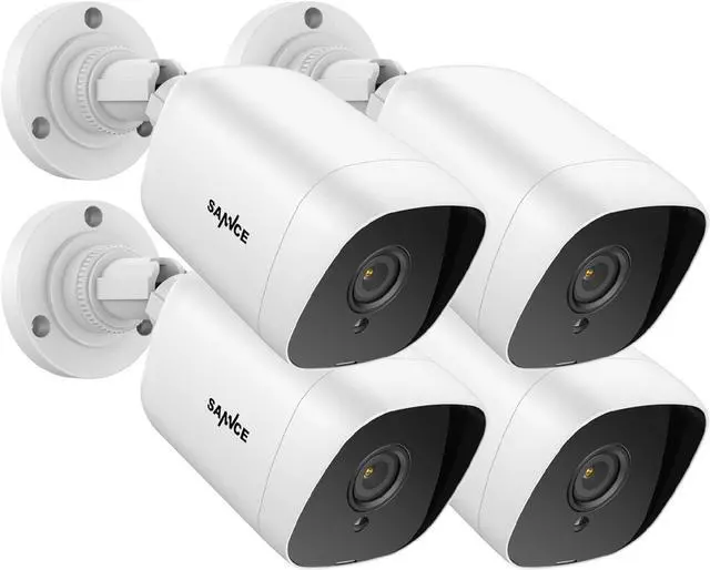 Main image of SANNCE 8CH Full 1080P Security Camera System CCTV Camera Night Vision Surveillance Cameras, IP66 Weatherproof, QR Code Scan and Remote Access