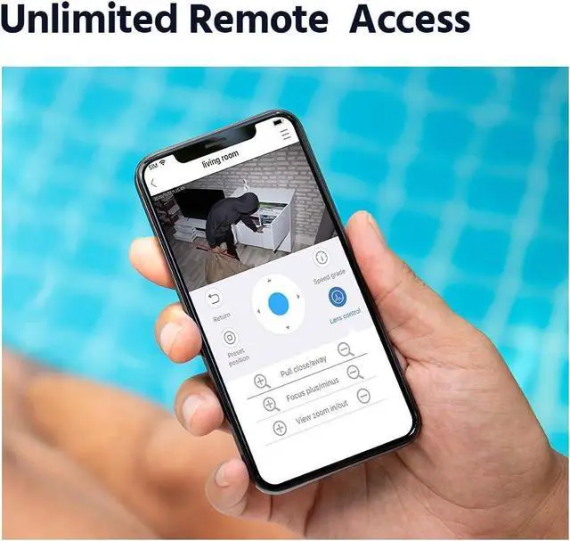 Alt view image 7 of 7 - SANNCE 10CH 5MP NVR All-in-One Wireless CCTV Security Camera System with 4 * 5MP Waterproof Surveillance IP Cameras, Plug an Play, Enhance Signal, P2P, Snapshot Email Alert & APP Push
