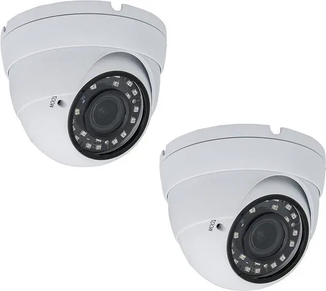 Main image of Evertech 1080P HD 2.8-12mm Wide Angle Manual Zoom Lens Indoor Outdoor Metal Dome Camera for Security Surveillance Systems