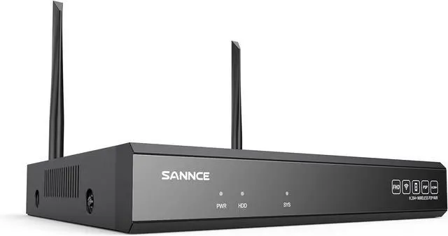 Main image of SANNCE 10CH 5MP NVR All-in-One Wireless CCTV Security Camera System 5MP Waterproof Surveillance IP Camera System,Plug an Play,Enhance Signal,P2P,Snapshot Email Alert & APP Push