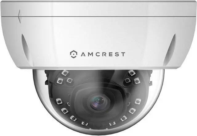Main image of Amcrest ProHD Outdoor 1080P POE Dome IP Security Camera - IP67 Weatherproof, 1080P (1920 TVL), IP2M-844E (White)