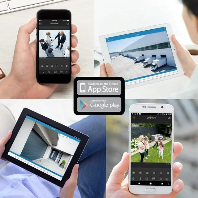 Alt view image 4 of 7 - Amcrest ProHD Outdoor 1080P POE Dome IP Security Camera - IP67 Weatherproof, 1080P (1920 TVL), IP2M-844E (White)