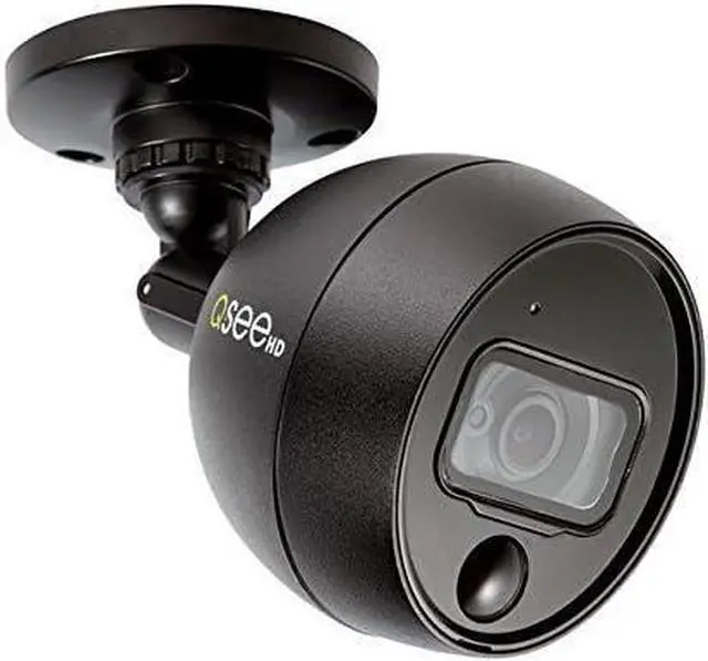 Alt view image 2 of 3 - Q-See (QCA8091B-4 Home Security Camera, 1080p Analog HD Add-On Security CCTV Bullet PIR Surveillance Camera 4 Pack, Night Vision, Indoor and Outdoor, Black