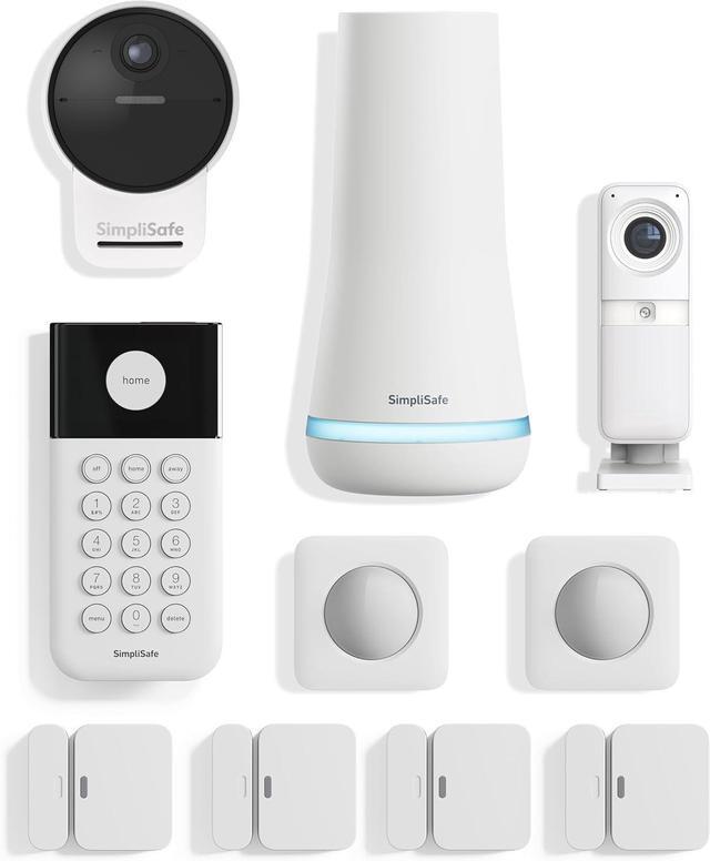 Main image of SimpliSafe 10 Piece Wireless Home Security System with Outdoor Camera- Optional 24/7 Professional Monitoring - No Contract - Compatible with Alexa and Google Assistant