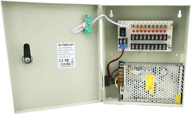 Alt view image 7 of 7 - Evertech 8 Channel 4 Bullet Security Camera Outdoor Surveillance System 2TB Storage for Recording Playback Remote Viewing