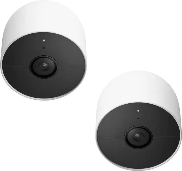 Alt view image 7 of 7 - Google Nest Cam Outdoor or Indoor, Battery Wireless Camera - 2nd Gen (Two Cameras - Wire Free)