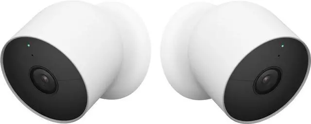 Alt view image 5 of 7 - Google Nest Cam Outdoor or Indoor, Battery Wireless Camera - 2nd Gen (Two Cameras - Wire Free)