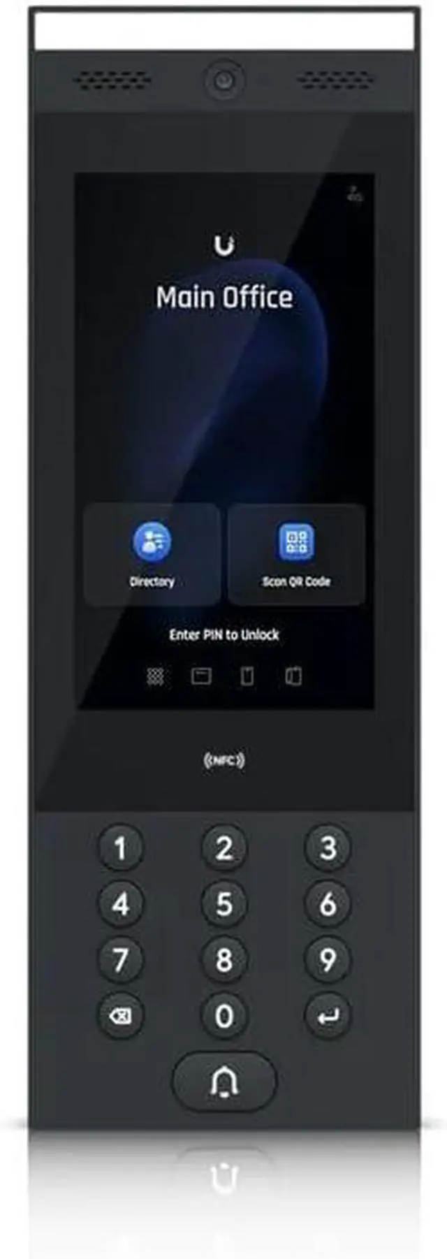 Alt view image 2 of 6 - Ubiquiti Indoor/Outdoor Intercom Terminal (UA-Intercom)