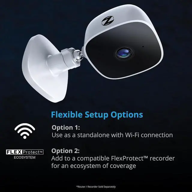 Alt view image 6 of 7 - Night Owl Indoor Plug-in Wireless 1080p Deterrence Cameras with 2-Way Audio (2-Pack)