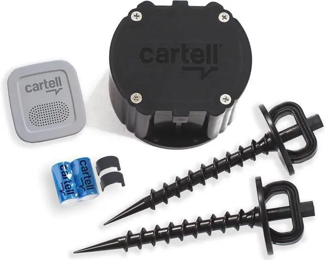 Main image of Cartell Wireless Driveway System CW-CON Outdoor Weatherproof Alert System, Sounder and Sensor