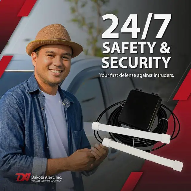 Alt view image 7 of 7 - Dakota Alert Driveway Alarm System -DAPT-4000 Outdoor Directional Vehicle Sensor & Detector, Driveway Alarms Wireless Outside Weatherproof, 1 Mile Long Range Outdoors Drive Thru Sensors for Home