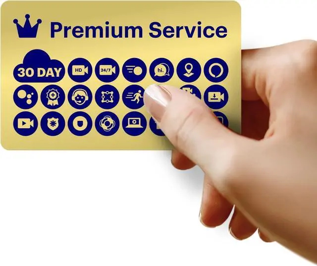 Main image of Canary Premium Service (1 Year) Add-on, 30-Day Video Cloud Recording, Motion Alerts with Video Clips, Person Detection, One-tap to Police, Personal Safety Button, Extended Device Warranty & More