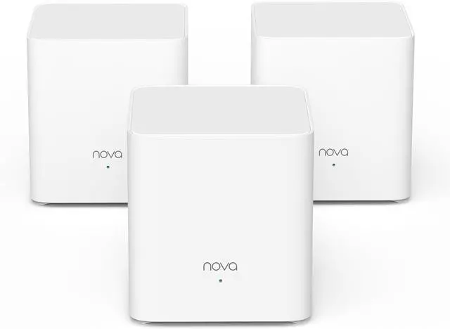 Main image of Tenda AX1500 Whole Home WiFi 6 Mesh System - Covers up to 3500 sq.ft - Nova MX3 - Gigabit Router for 80 Devices - Dual-Band Mesh Network - Replaces Wireless Router - 3-Pack