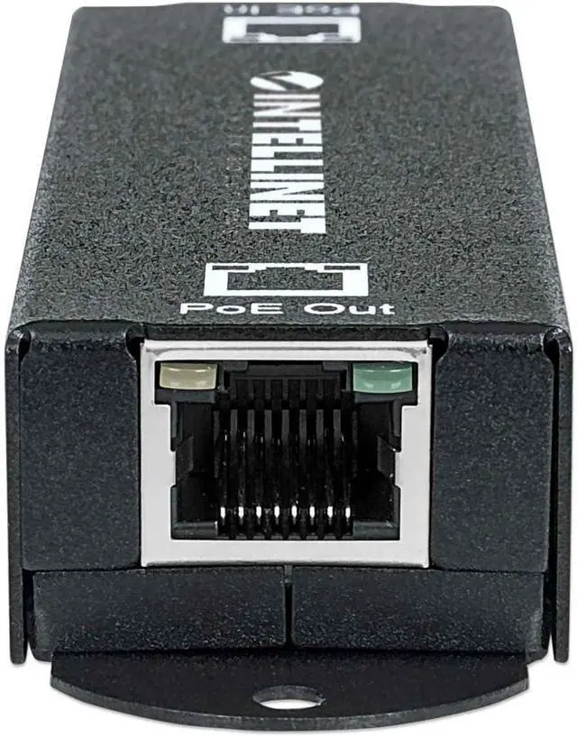 Alt view image 6 of 7 - Intellinet 1-Port Indoor Gigabit PoE+ Extender Repeater  25W Power Budget via Cat5e Cat6 RJ45 Ethernet Network Cables, Daisy-Chain  3 Yr Mfg Warranty - 560962