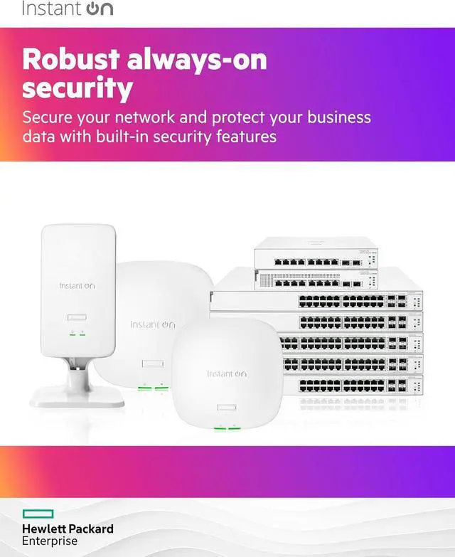 Alt view image 5 of 7 - HPE Networking Instant On Access Point AP12 3x3 WiFi 5 Indoor Wireless Access Point | Power Source Included | US Model (R3J23A)