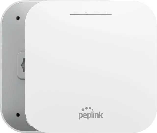 Main image of Peplink WiFi Access Point Ethernet AP One AX Lite, 2x2 MIMO Dual-Band Wi-Fi 6, 1x1Gbps Ethernet Port, Omni Antenna, InControl Cloud Management, Seamless Integration with SD-WAN