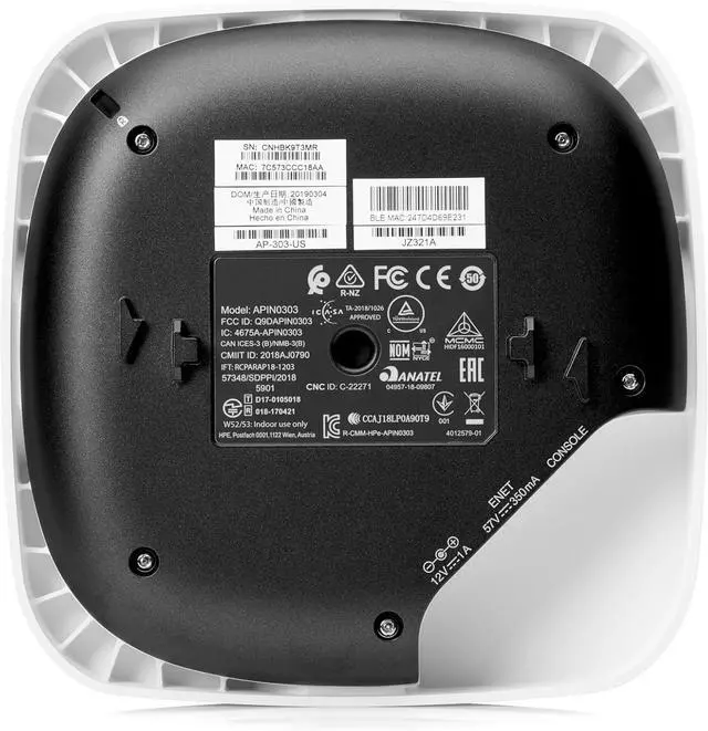 Alt view image 2 of 7 - HPE Networking Instant On Access Point AP11 2x2 WiFi 5 Indoor Wireless Access Point | Power Source Not Included | US Model (R2W95A)