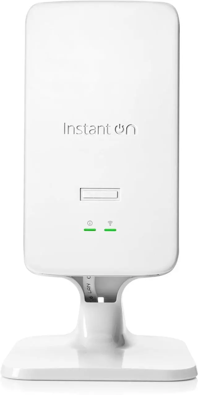 Main image of HPE Networking Instant On Access Point AP22D 2x2 WiFi 6 Indoor Wireless Access Point | Single-Room, Secure, Smart Mesh Support | Power Source NOT Included | US Model (S1U75A)