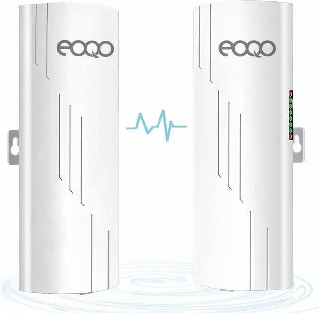 Main image of 5.8GHz Outdoor Wireless Bridge Point to Point Access PTP/PTMP Plug & Play CPE Network 300Mbps 1.2ML Long Range WiFi Extender with 12DBI High Gain Antenna,POE Power Adapter