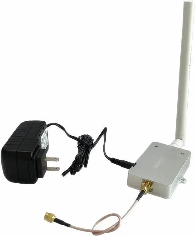 Alt view image 6 of 7 - Wireless WiFi Signal Booster 4000mW 2.4GHz 36dBm Wireless Signal Amplifier Repeater Extender Dual chip, for Hotel, Supermarkets, Factory, IP Cameras, Smart Home Systems