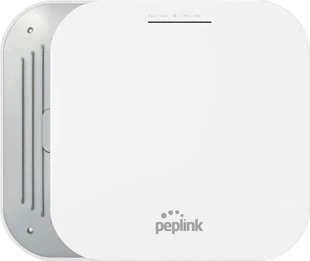 Main image of Peplink Wireless WiFi Access Point AP One AX | High-Speed Wi-Fi 6 with Multigigabit Ethernet Port | Dual-Band 4x4 MIMO, Omni Antenna 400ft Coverage | Cloud or Remote Management