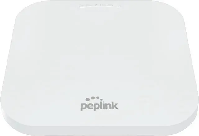 Alt view image 2 of 5 - Peplink Wireless WiFi Access Point AP One AX | High-Speed Wi-Fi 6 with Multigigabit Ethernet Port | Dual-Band 4x4 MIMO, Omni Antenna 400ft Coverage | Cloud or Remote Management
