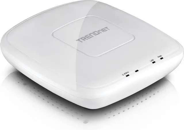 Main image of TRENDnet N300 Wireless PoE Access Point with Software Controller, Gigabit, AP, Client, 802.3af, NDAA & TAA Compliant,TEW-755AP