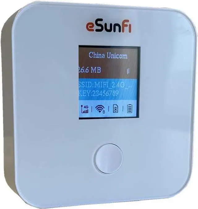 Main image of eSunFi SHFiEL40 4G LTE WiFi Mobile Hotspot Router, Worldwide WiFi Portable High Speed WiFi Hotspot, No SIM Card Needed,Secure Wireless Network Anywhere, Mini Size, Only 135g