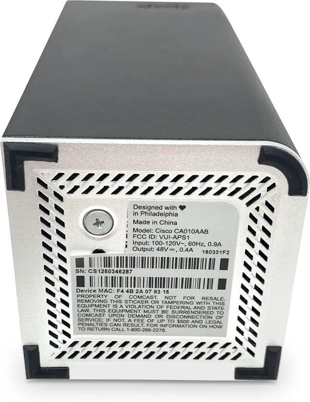 Alt view image 3 of 7 - Comcast Xfinity CA010AAB MoCA Network Adapter for Ethernet Over Coax, Coaxial Cable to Ethernet Converter, Works with Any Ethernet Device/Router (1-Pack, ECB6250S02)