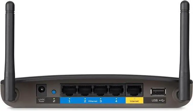 Alt view image 3 of 4 - Linksys AC1200 Wi-Fi Wireless Dual-Band+ Router, Smart Wi-Fi App Enabled to Control Your Network from Anywhere (EA6100)