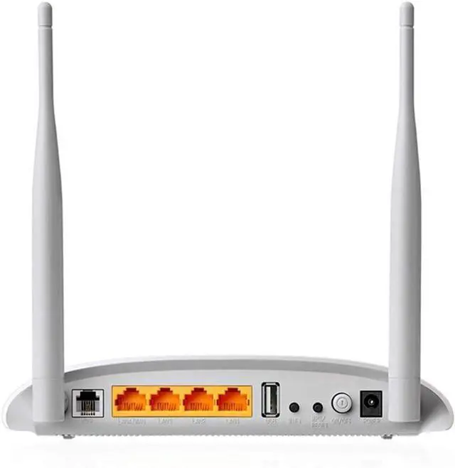 Alt view image 3 of 5 - 300Mbps Wireless N USB VDSL2 Modem Router