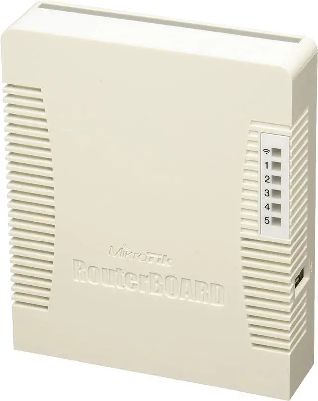 Main image of Mikrotik RouterBOARD 951Ui-2HnD RB951Ui-2HnD 2.4Ghz Wrls AP 1000mW 5x10/100 OSL4