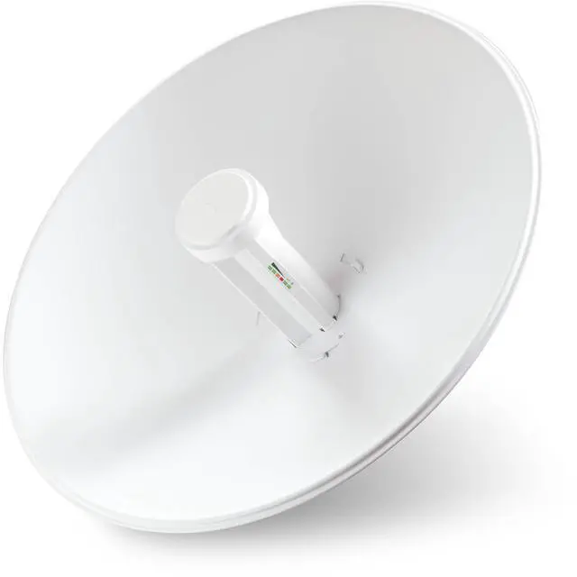 Main image of Ubiquiti PowerBeam PBE-M5-400, 25dBi, 560MHz, 64MB, 26dBm, 1xGigabit, 150+ Mbps, 25+ km