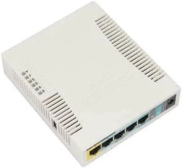Alt view image 3 of 7 - Mikrotik RouterBoard RB951Ui-2HnD 2.4GHz SOHO Wireless Access Point with Antennas Built in and 5 Ethernet Ports