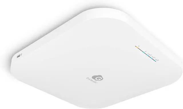 Alt view image 2 of 5 - EnGenius Cloud Managed ECW336 Wi-Fi 6E 4x4 Indoor Ceiling Mount Tri-Band Access Point