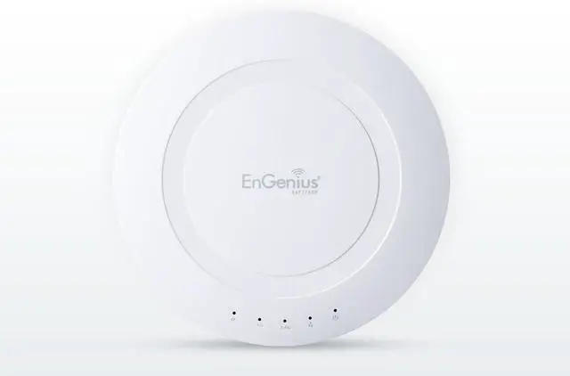 Alt view image 2 of 5 - EnGenius 802.11ac 3x3 Dual Band, high-powered, long range, 28 dBm, Indoor Ceiling-Mount Wireless AP with integrated Antennas, gigabit port, (EAP1750H)
