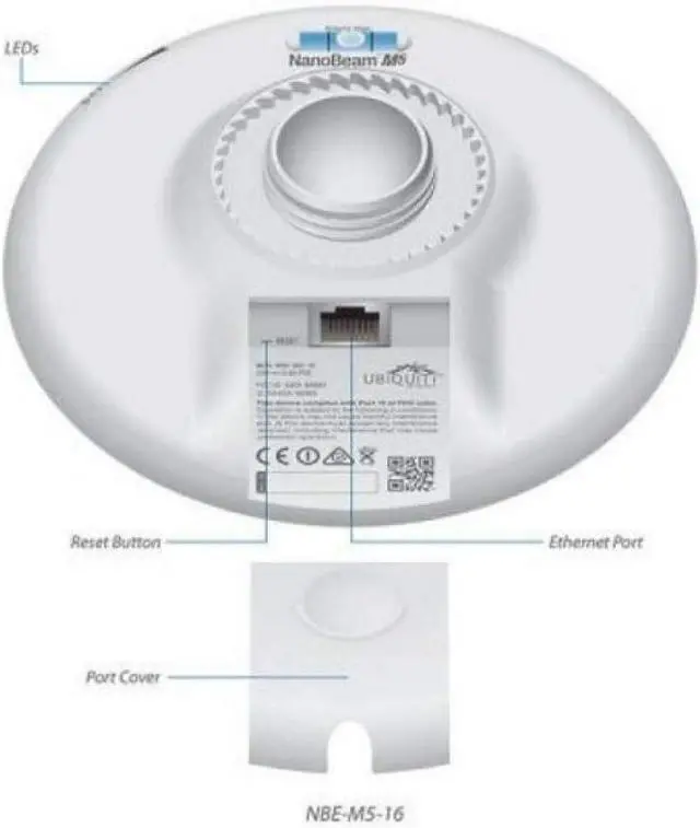 Alt view image 3 of 3 - Ubiquiti Networks NBE-M5-16