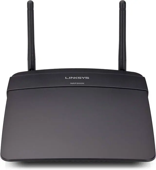 Alt view image 2 of 5 - Linksys Wireless Access Point N300 Dual Band (WAP300N),Black