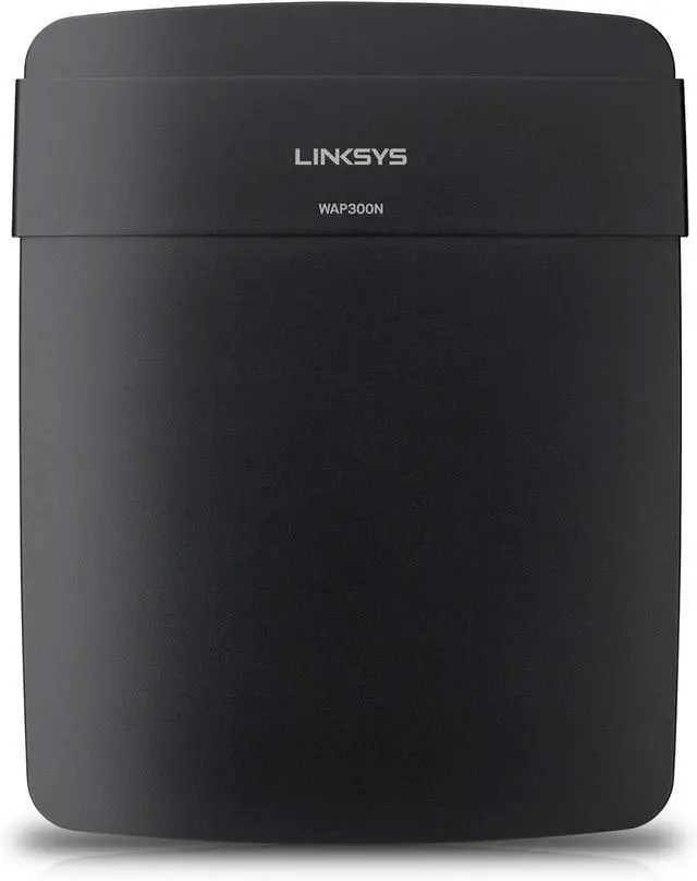 Alt view image 5 of 5 - Linksys Wireless Access Point N300 Dual Band (WAP300N),Black