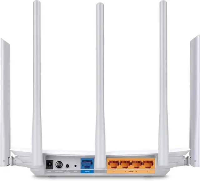 Alt view image 3 of 3 - TP-Link Archer C60 Ac1350 Wireless Dual Band Router (White)