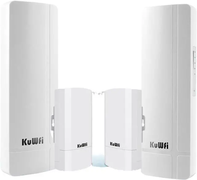 Main image of KuWFi Bundle of 300Mbps WiFi Bridge and 1200Mbps WiFi Bridge
