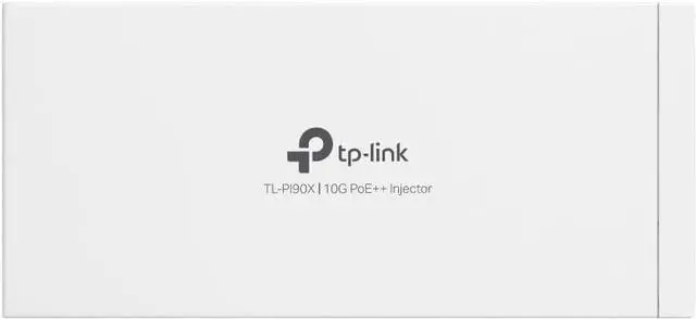 Alt view image 2 of 4 - TP-Link TL-PI90X 802.3 bt/at/af 10G PoE Injector | Non-PoE to PoE Adapter | Supplies up to 90W (PoE++) | Plug & Play | Desktop/Wall-Mount | Distance Up to 328 ft. | UL Certified