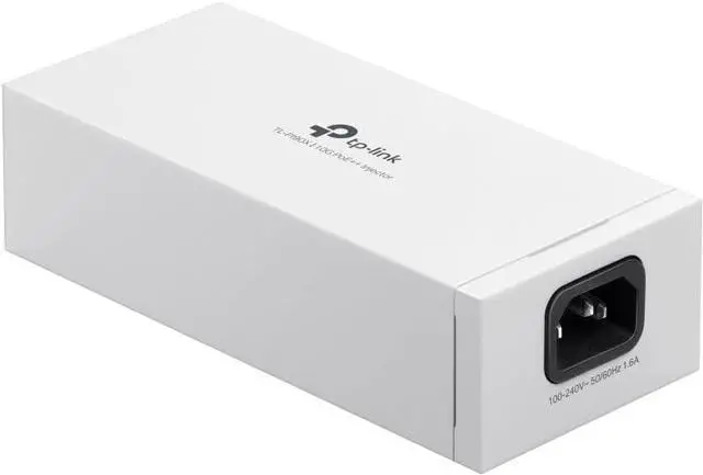 Alt view image 3 of 4 - TP-Link TL-PI90X 802.3 bt/at/af 10G PoE Injector | Non-PoE to PoE Adapter | Supplies up to 90W (PoE++) | Plug & Play | Desktop/Wall-Mount | Distance Up to 328 ft. | UL Certified